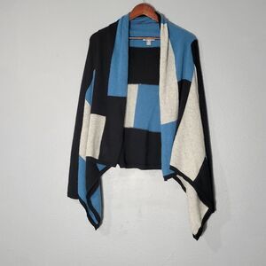 Charter Club 2 - Ply 100% Cashmere Open Front Sweater Sz M